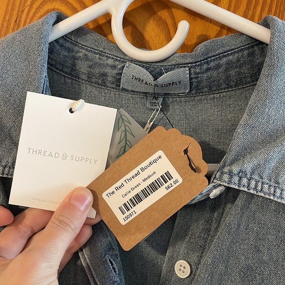 Thread and Supply Denim Medium Dress - Picture 6 of 10